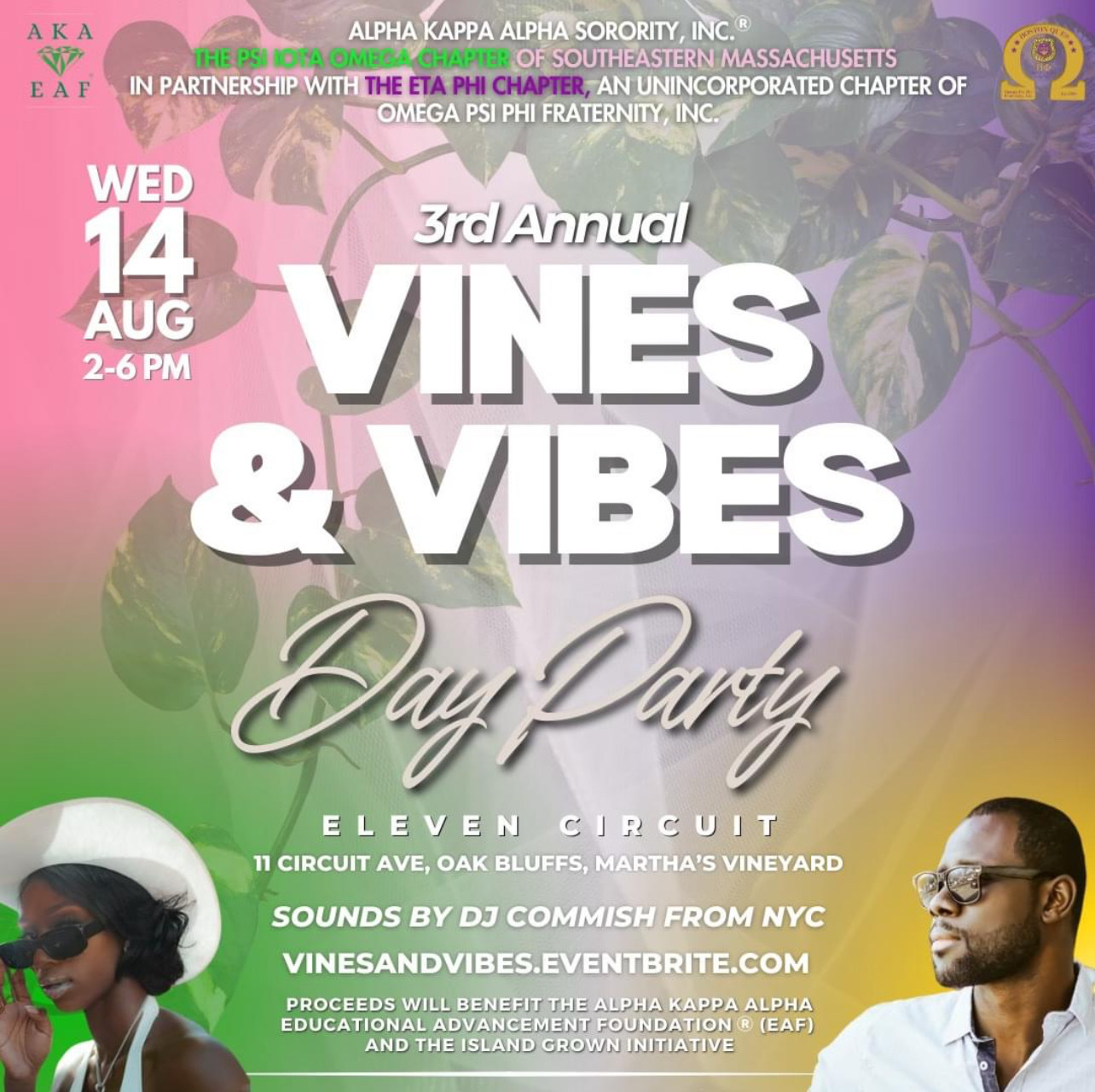 3rd Annual Vines & Vibes Day Party