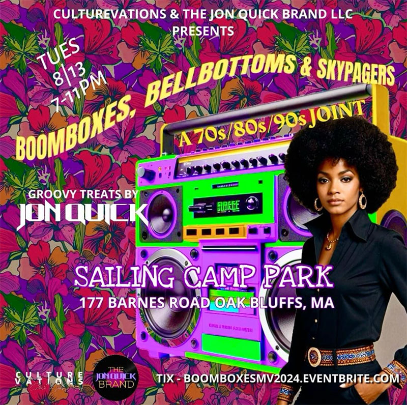 "Boomboxes, Bellbottoms and Skypagers:" A 70s/80s/90s Joint