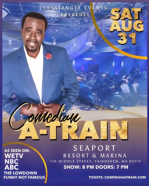 COMEDIAN A-TRAIN performs at Seaport Resort & Marina