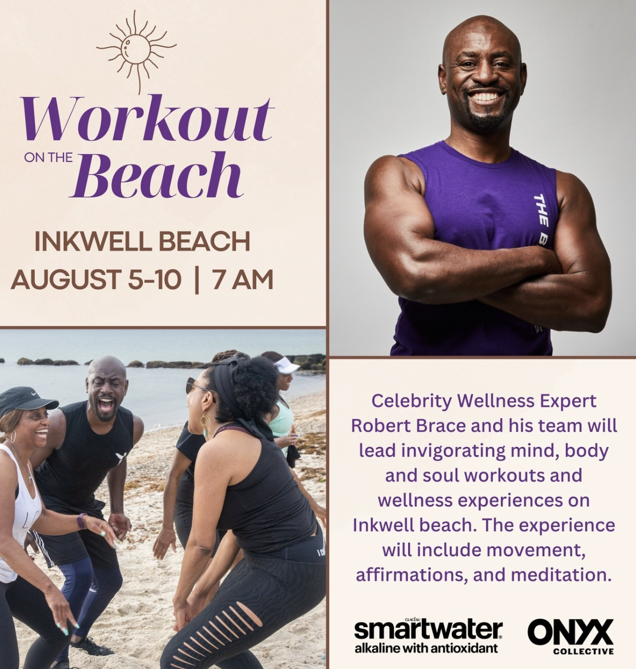 Workout with Celebrity Wellness Expert: Robert Brace