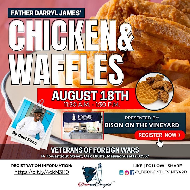 Bison on the Vineyard 2024 Annual Chicken & Waffles Brunch