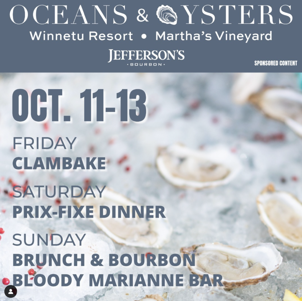 Oceans & Oysters Prix-Fixe Dinner with Bourbon & Murdick's Fudge Tasting